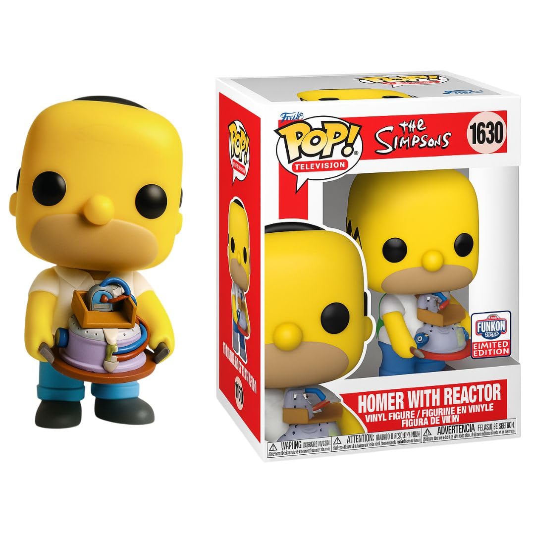 Amazon.com: Pop! The Simpsons 1630 Homer with Reactor Funkon 2024